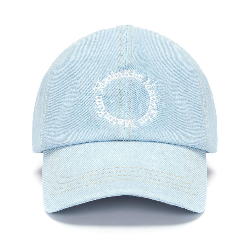 DENIM CIRCLE LOGO BALL CAP IN SKY