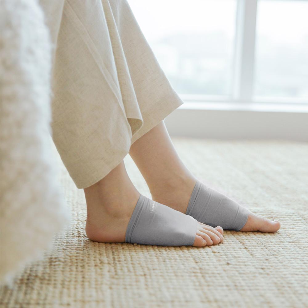 핀처 아치 쿠션 밴드 발바닥 케어 패드 평발 깔창