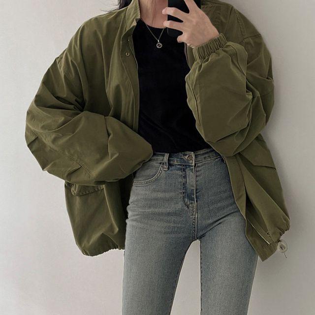 그레놀라 야상 사파리 자켓 아우터