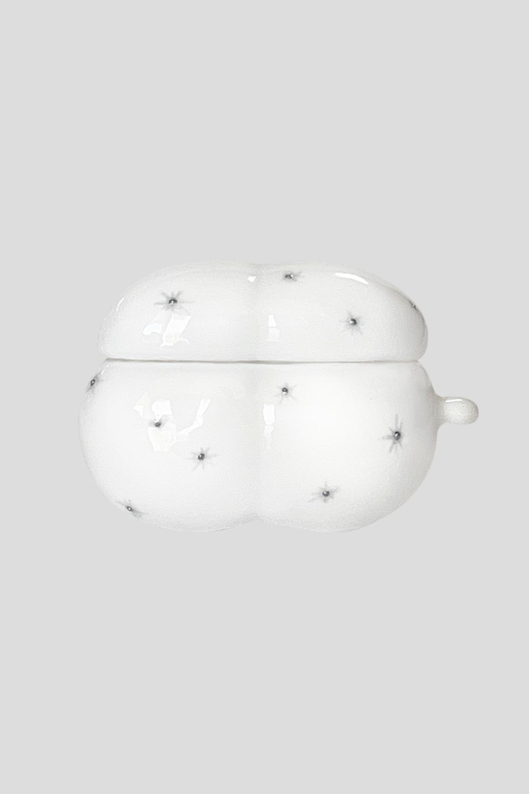 Milky white airpods case