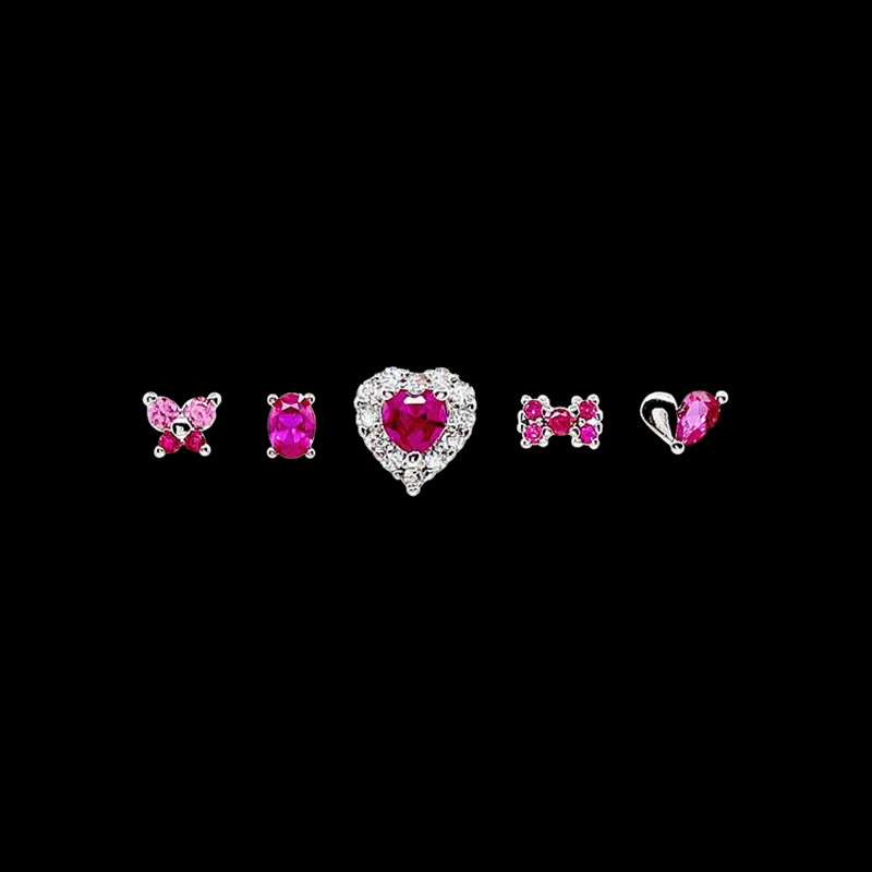 ★[set design] mini pink cubic  ★