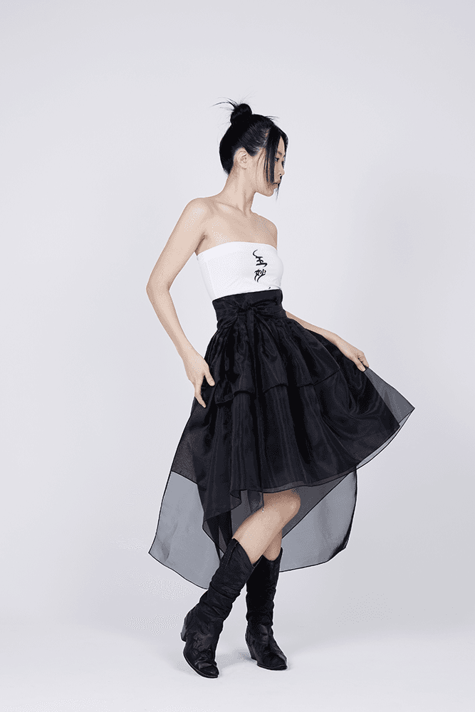 흑조 거들치마 (숏)