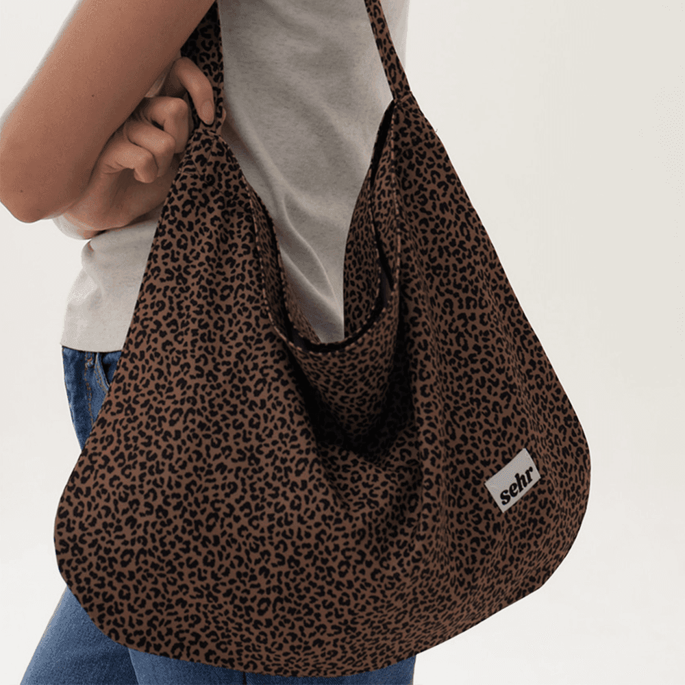 Leopard Easy Bag (Brown)