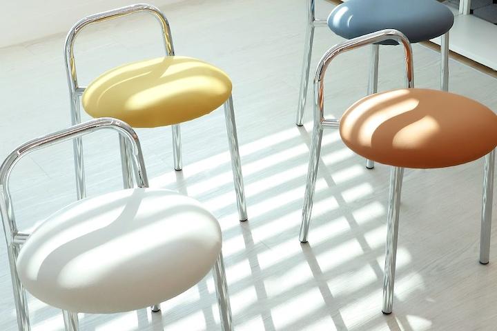 쿠폰가 29,900원 / 켈린 인테리어 디자인 다용도 보조 원형 화장대 스툴의자