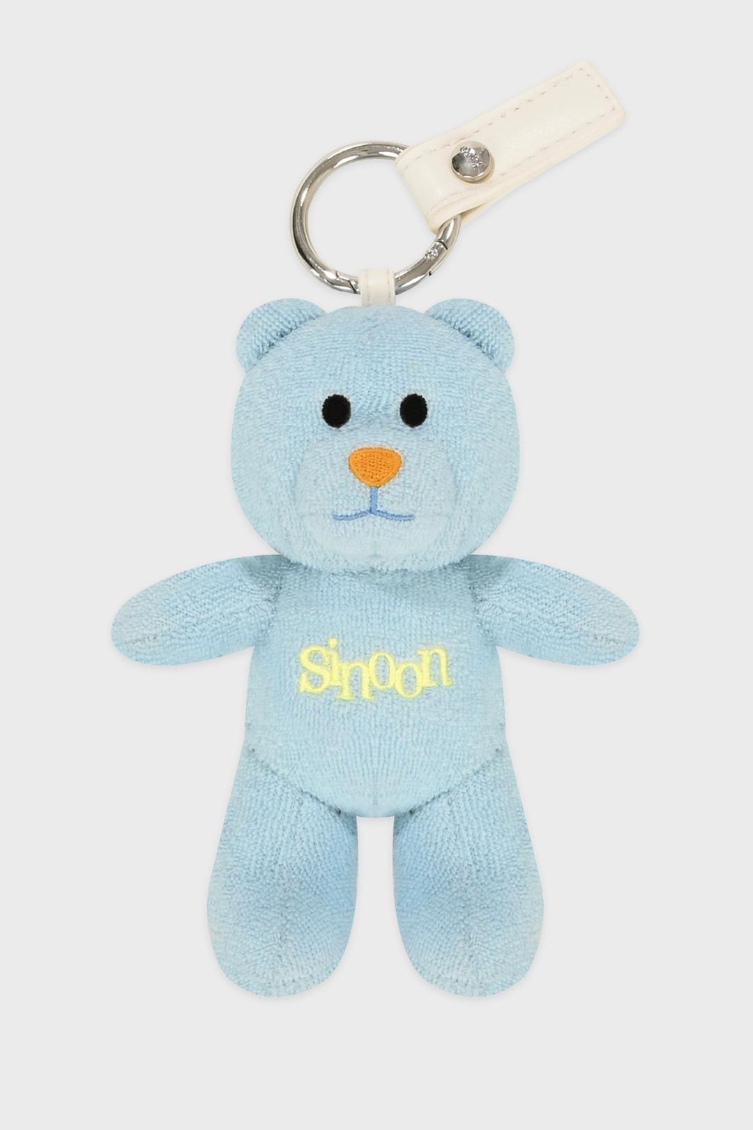 NOONI Bear Keyring (Cotton Blue)