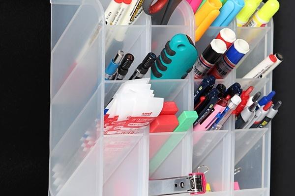다용도펜꽂이 슬림연필꽂이