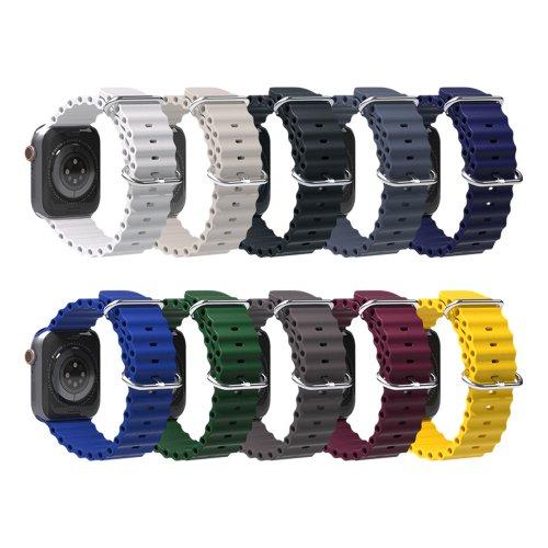 애플워치 스트랩 실리콘 오션 밴드