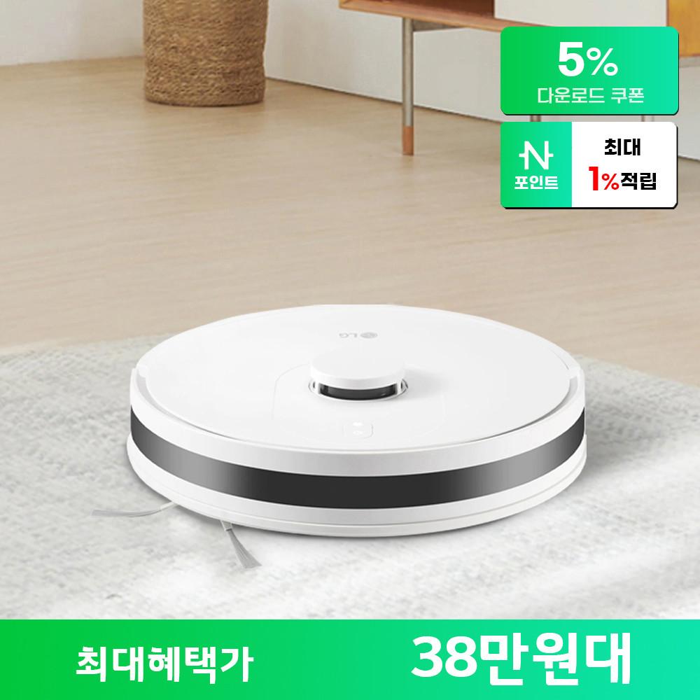 ★최대혜택가 38만원대★[LG 공식판매점] LG 코드제로 R5 로봇청소기 R580HK (흡입, 물걸레 동시청소/라이다센서)