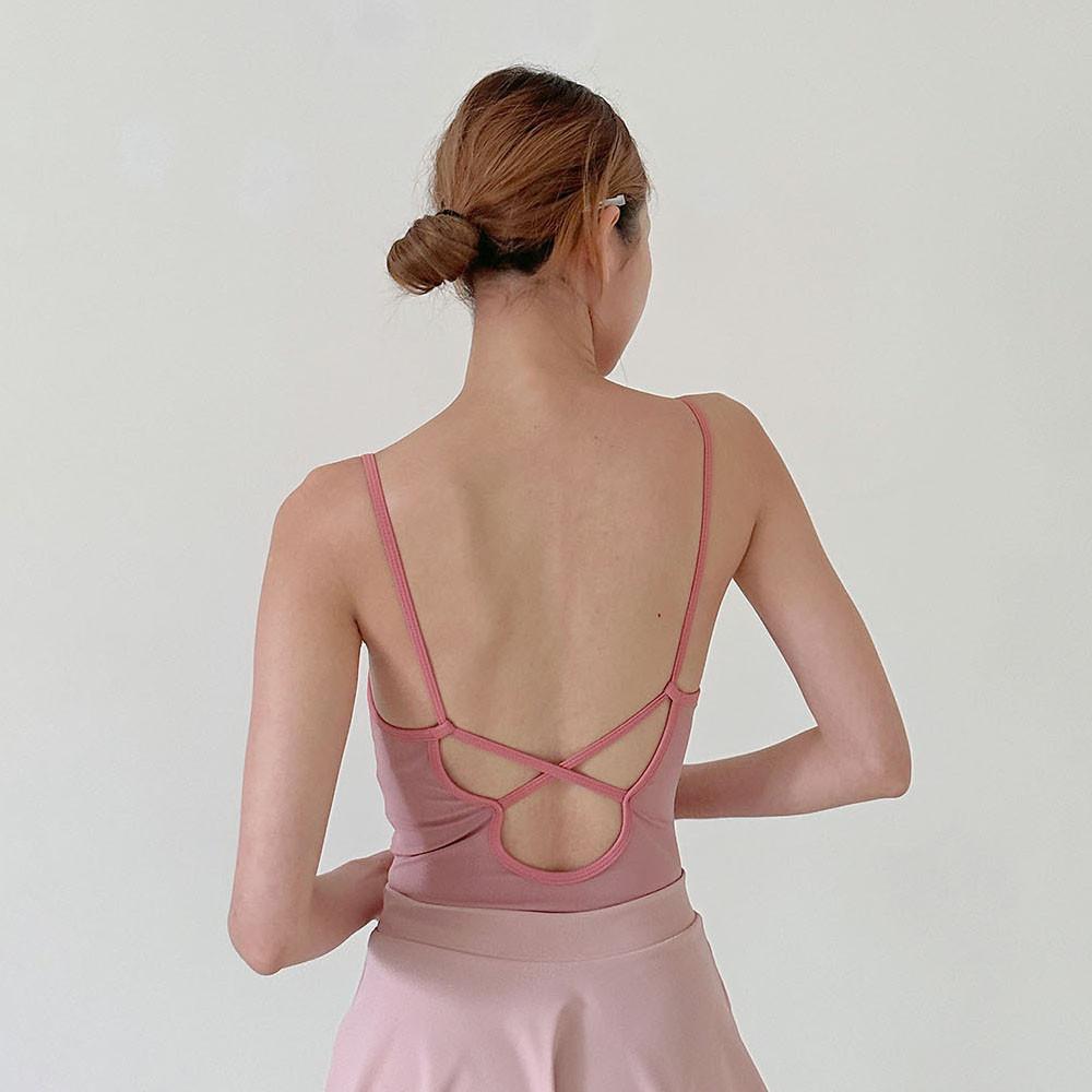 Pink Candy 캐미솔 레오타드