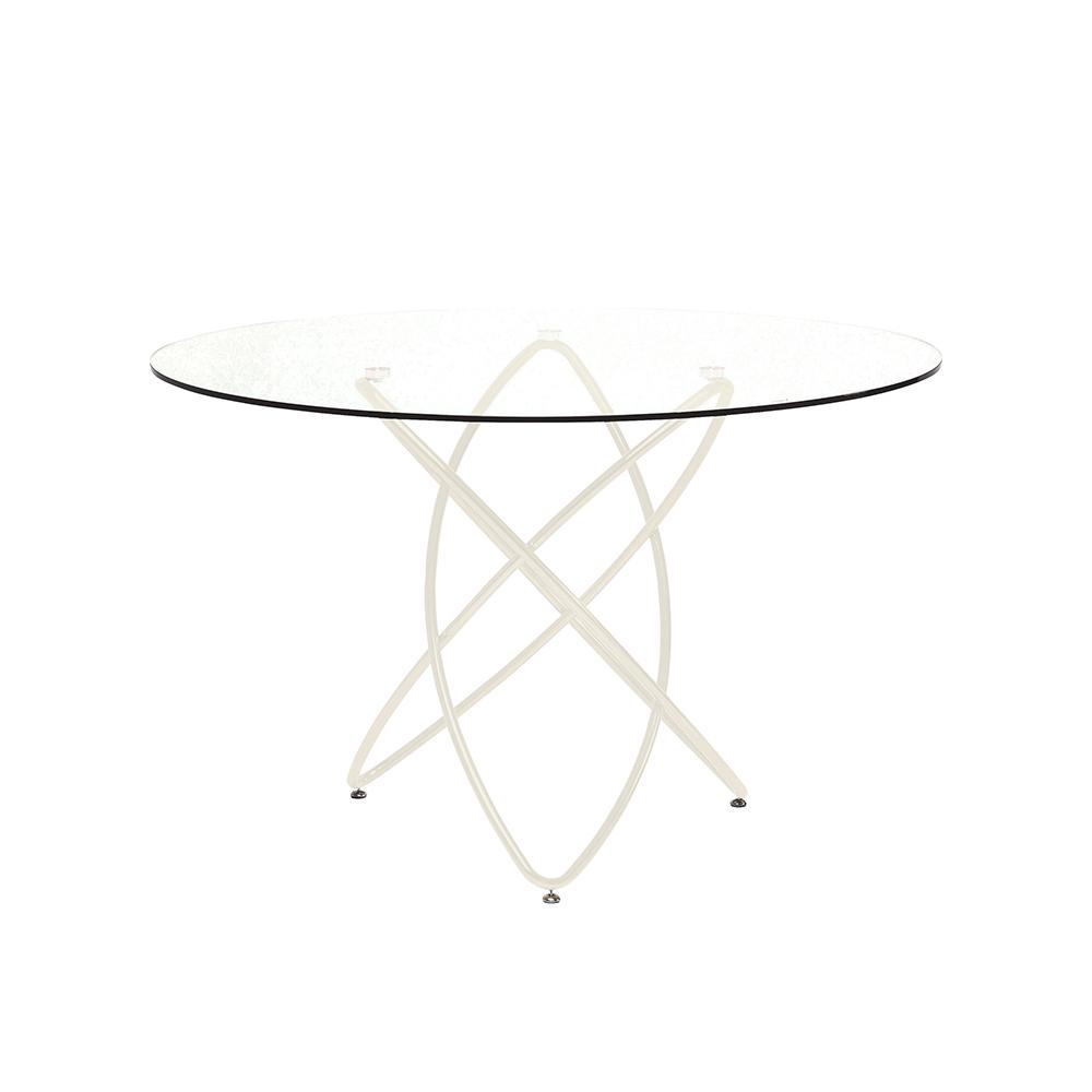 Table Molekular Greige Ø120cm