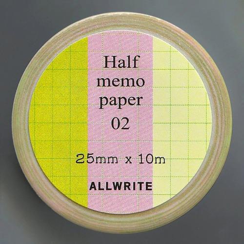 Half Memo Paper 02 (25mm)