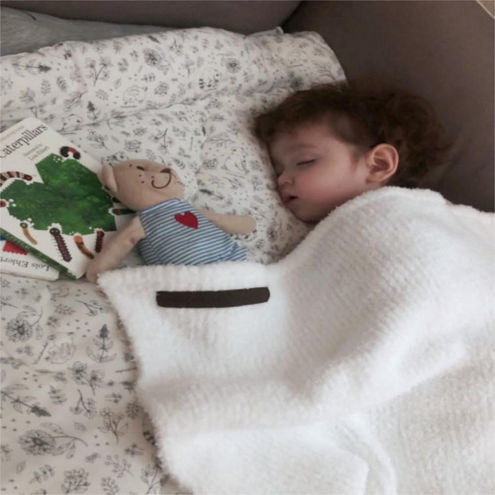 코코낸내 어린이집 낮잠이불 [먼지없는 알러지케어 사계절 아기 애착 이불 80x120cm]