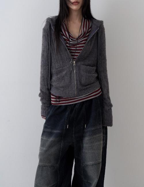 pocket snow hood zip up