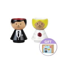 에그홀더 웨딩 set  / BORDFOLK - girl wedding+boy suit