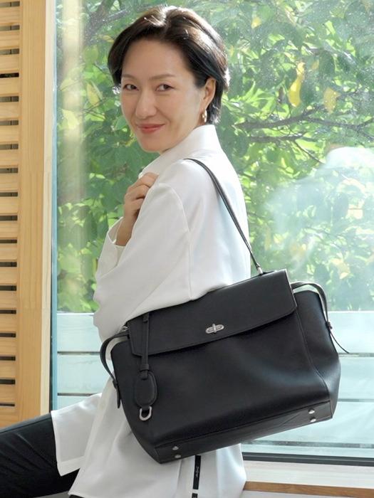 [단독] Luna Satchel Bag Medium_2Colors