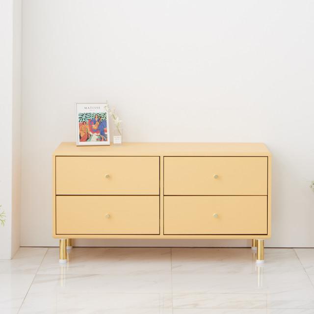 가구정석 디올 옐로우 1000 티비대 거실장