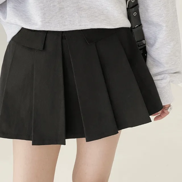[5 color] 로미 플리츠 미니 스커트