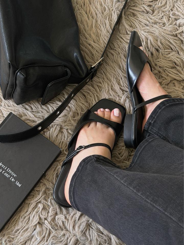 슈펜 [은채PICK] 커브 스트랩 슬라이드 (2cm)_쪼리구두 쪼리힐 샌들구두 샌들힐 힐 출근룩 하객룩 모임룩 HPWWIGS602