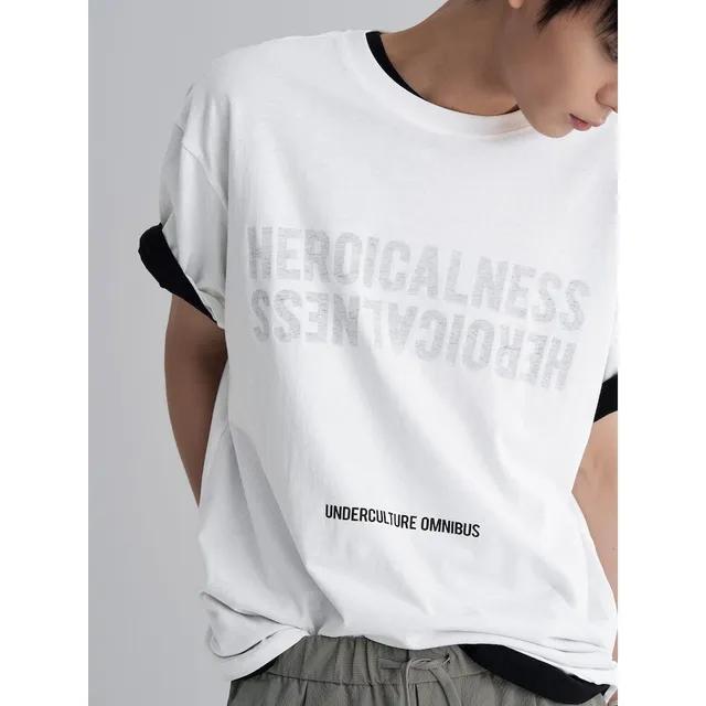 캐주얼 코튼 빈티지 티셔츠 화이트 (265742AY21) 남성