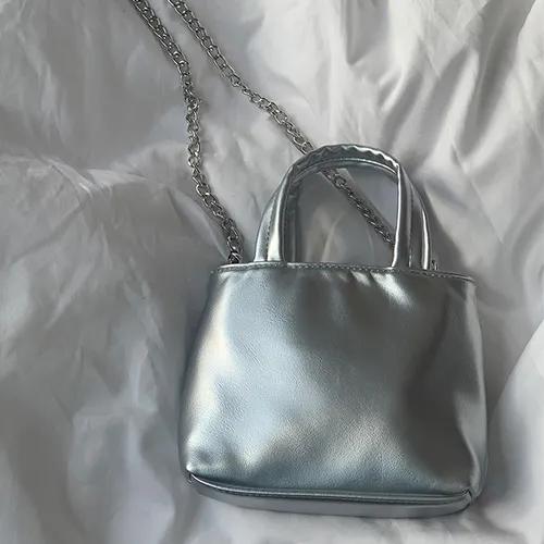 [당일발송🎉] 윌리 실버 체인 미니 백 - 3color