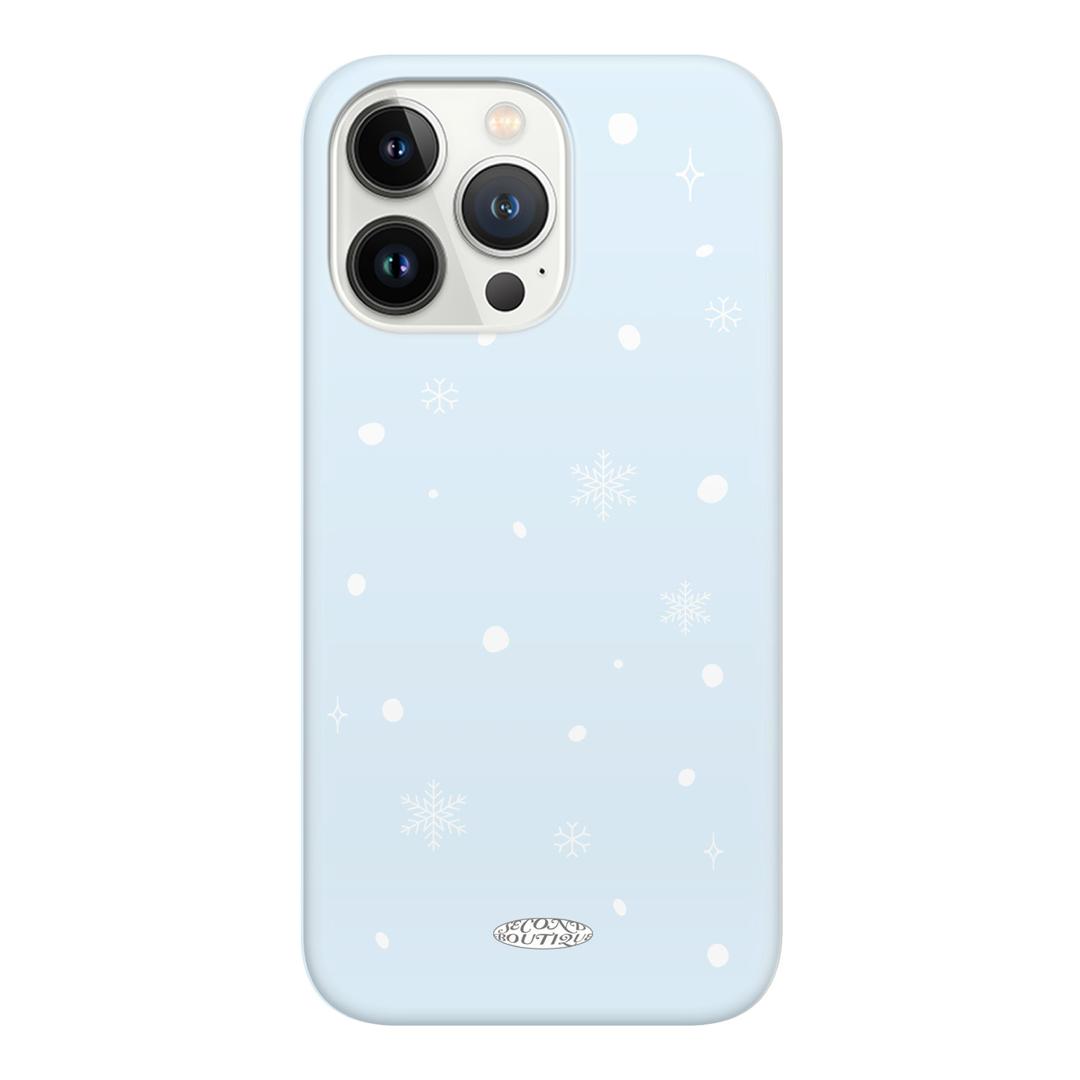 [hardcase] Let it snow_blue hardcase
