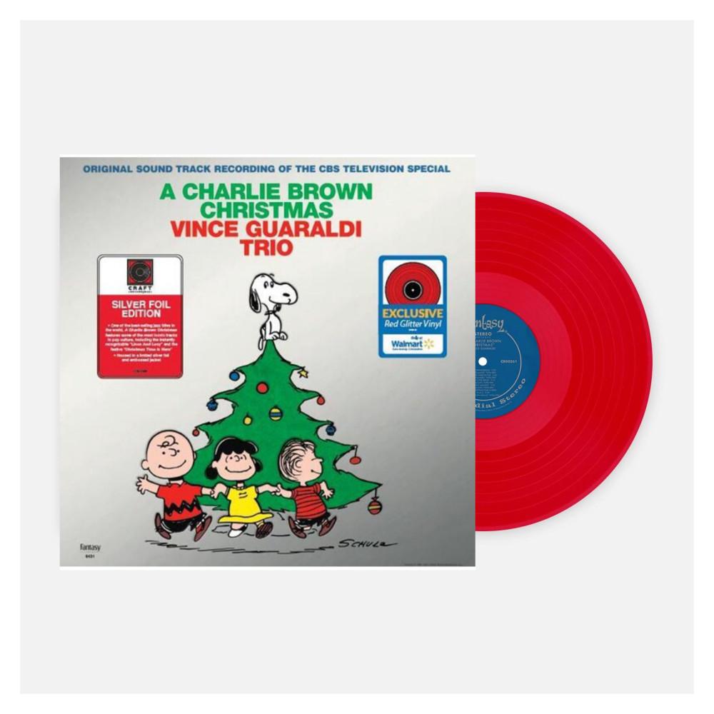 [LP] 찰리브라운 크리스마스 Vince Guaraldi 스누피 피너츠 루시 업 Red Glitter