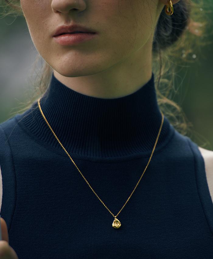 [15차 리오더][925 silver] Un.silver.89 / Avocat necklace (gold)