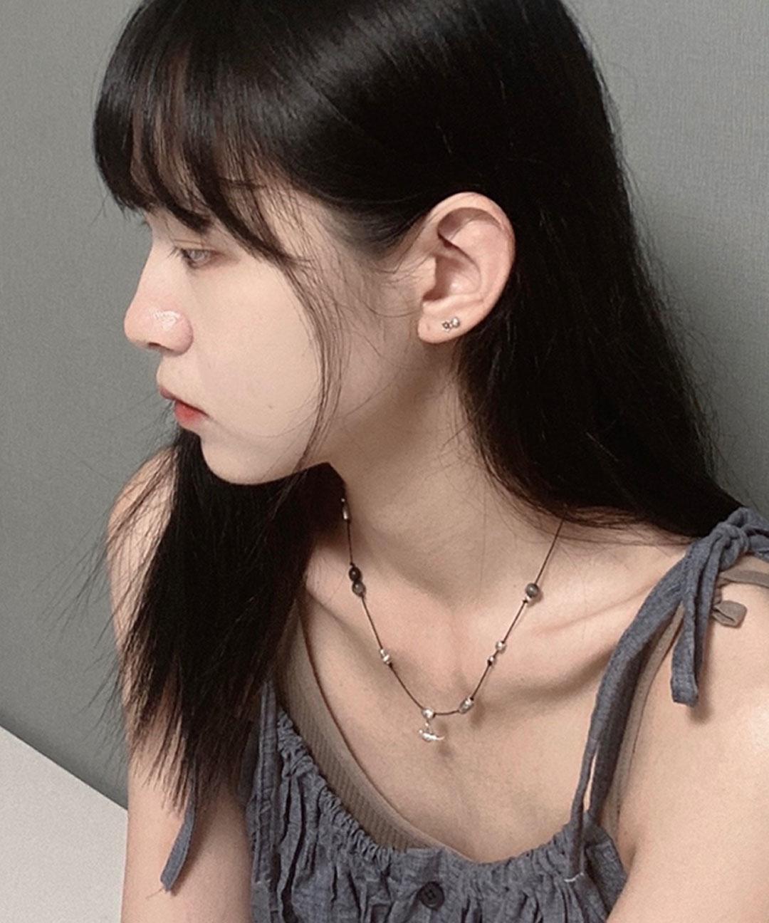 안도 [안도 제작] vintage bird necklace