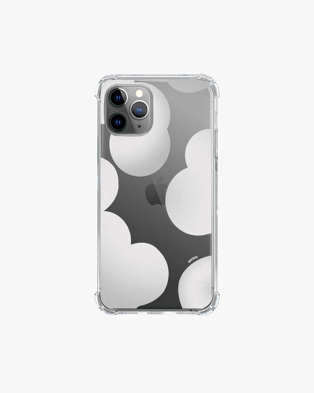 bubble clear jelly hard case