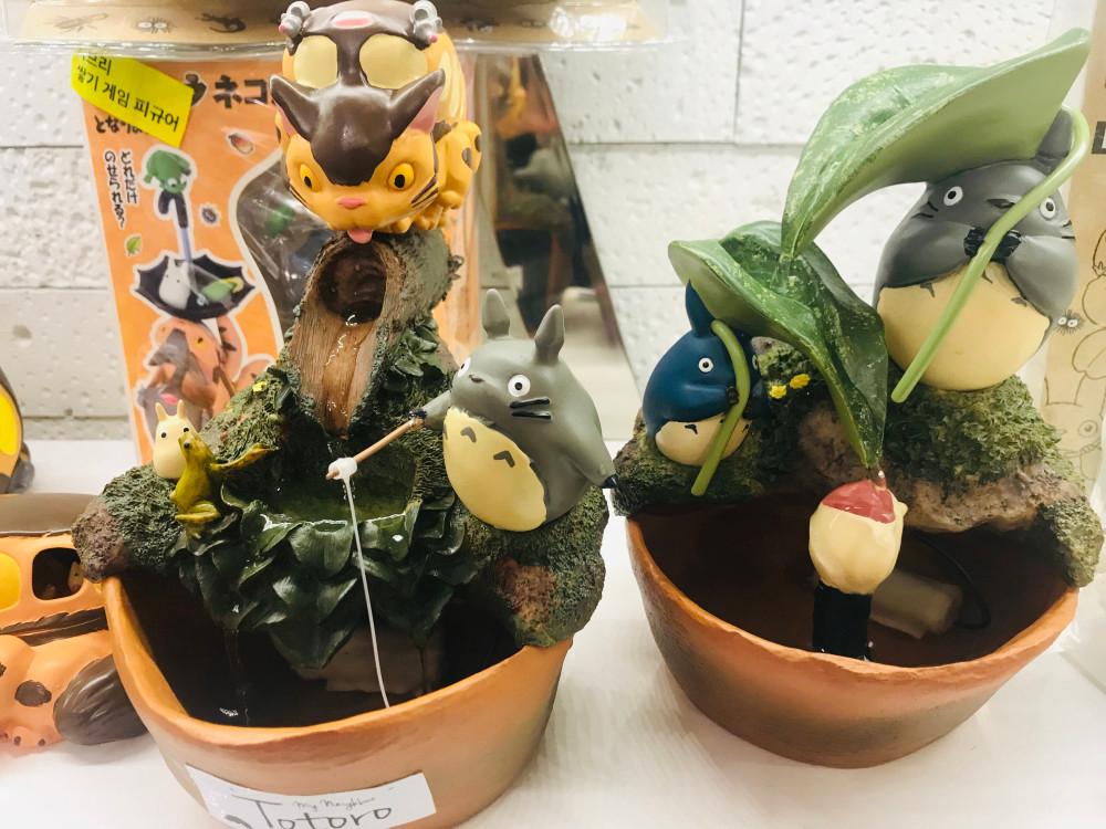 지브리 스튜디오  토토로 가습기 펌프 순환식 totoro 가습기 건전지 타입