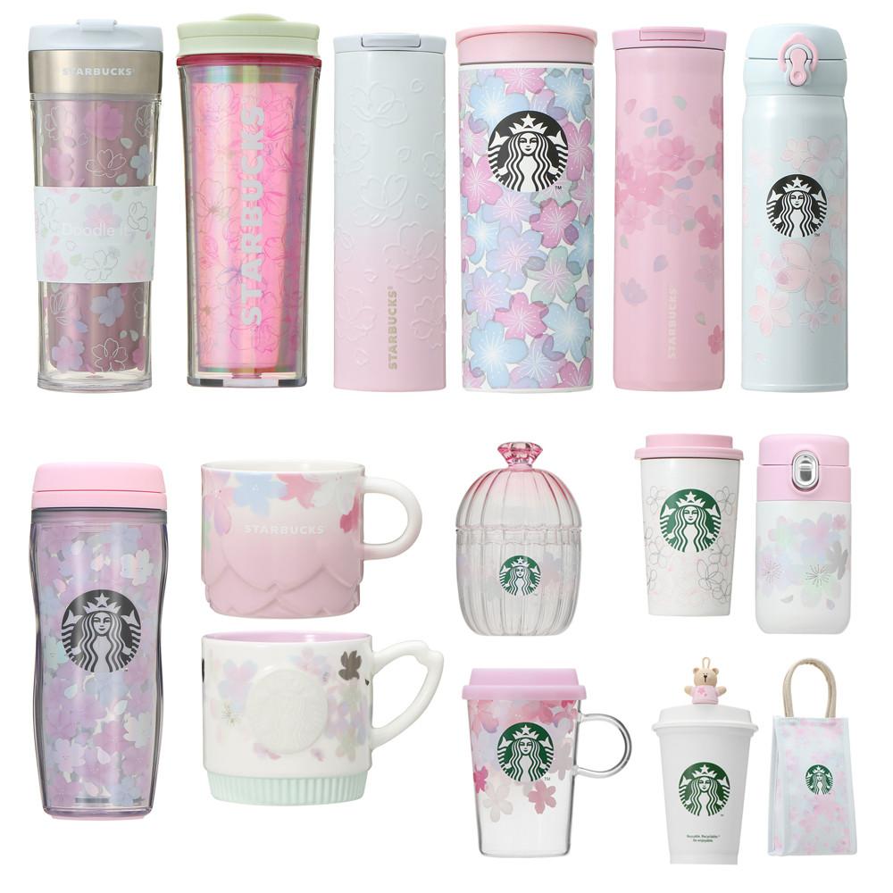 일본스타벅스 2022년 사쿠라 벚꽃 텀블러 캐니스터 머그 카드 글라스 투고 틴케이스 쿠키