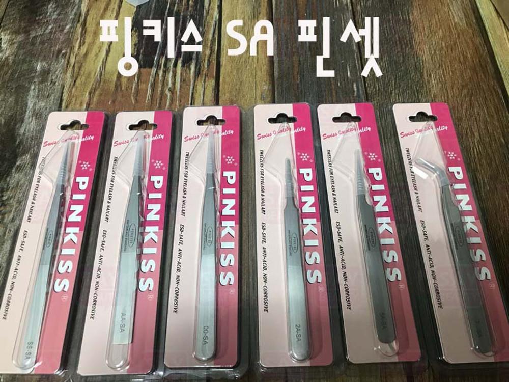 핑키스 Pinkiss SA 핀셋 트위져 고급형 속눈썹 핀셋 SS-SA