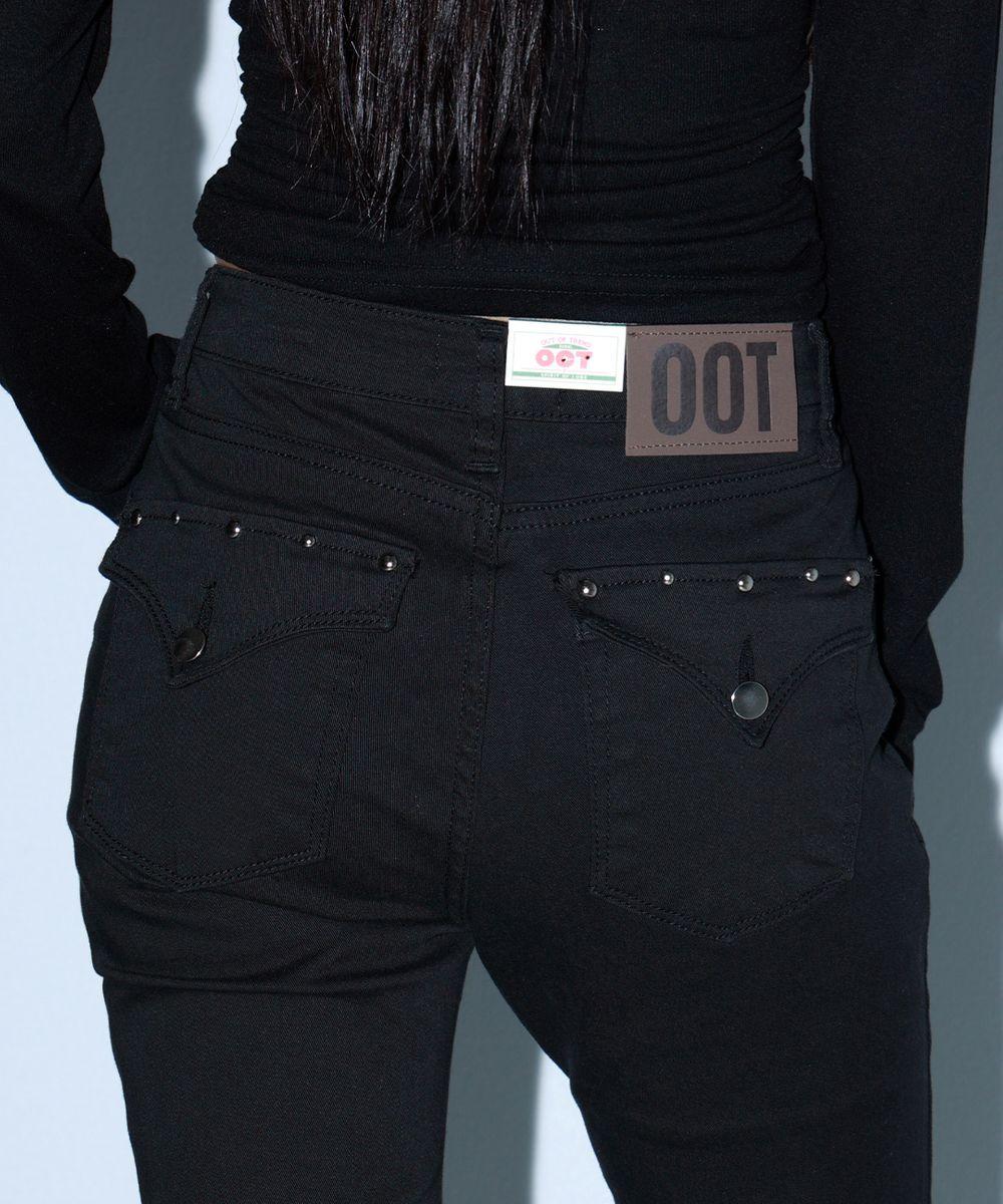 브리즈워크 [OOTJ/OOT]스터드 미들 라이즈 부츠컷