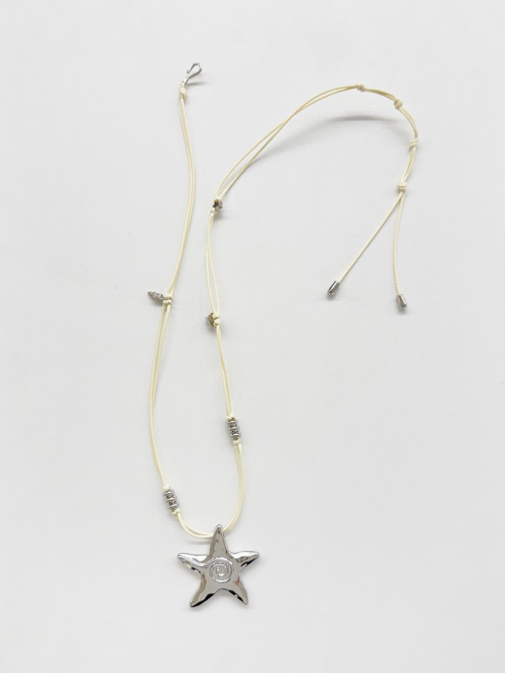 Ocean String Necklace / Butter