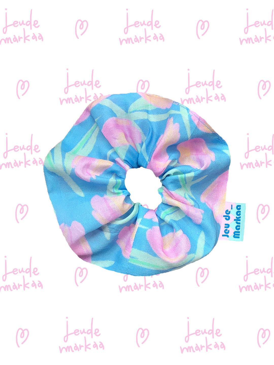 [Markaa Fabric] Sherbet tulip Scrunchie