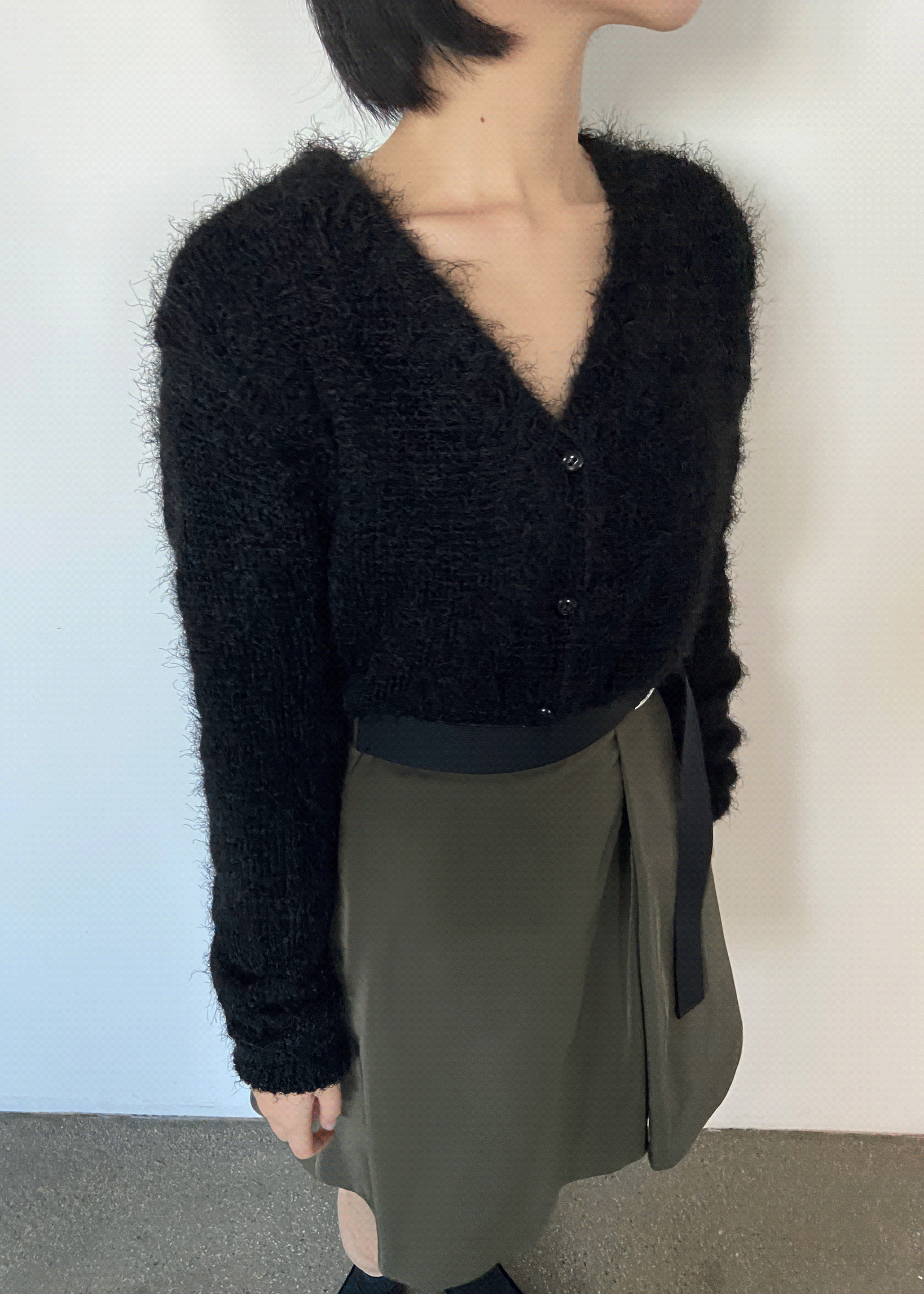 페어리 V넥 가디건