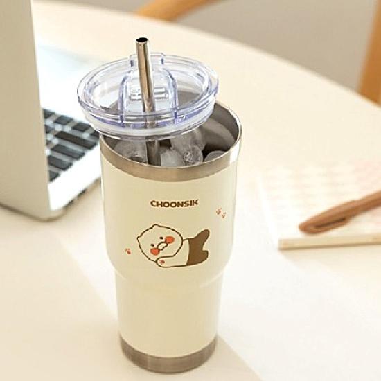카카오 춘식이 스탠다드 스텐 텀블러
