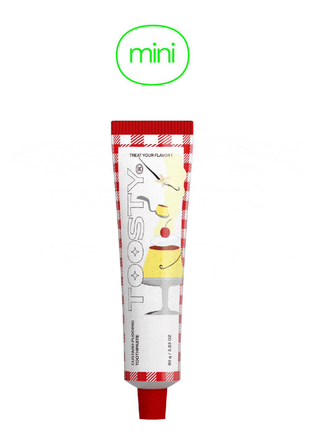 커스터드푸딩 치약 25g
