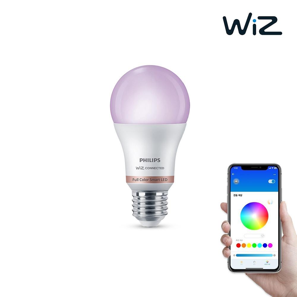 필립스 위즈 컬러 앰비언스 LED 스마트 전구