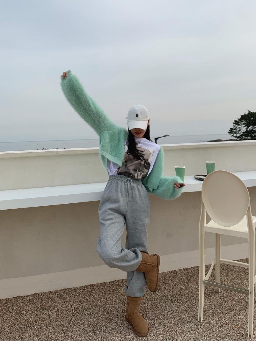 클로슈 자체제작 기모 밴딩 조거 팬츠 (4color)