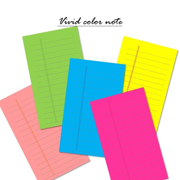 ビビッドカラーノート | ミニ６・M5