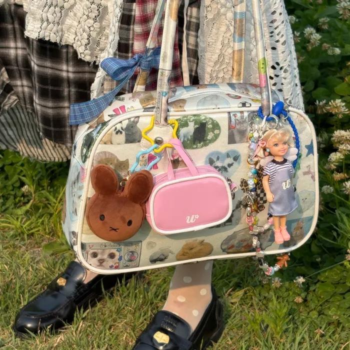 Collage Tote Bag_White