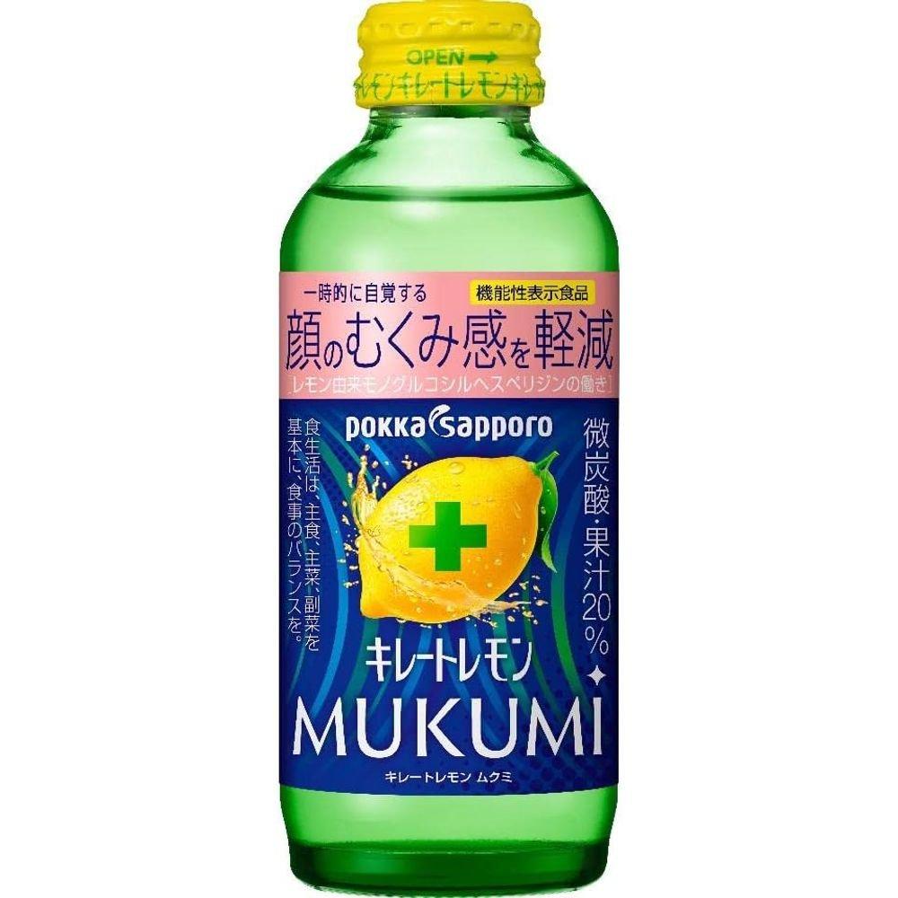 포카삿포로 킬레이트 레몬 무쿠미 155ml 24병