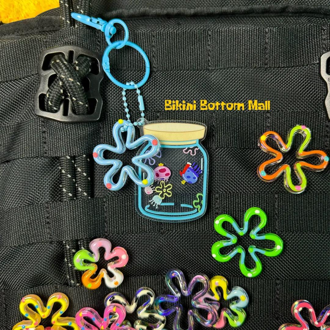 Jellyfish Jar Keychain｜Bag Charm