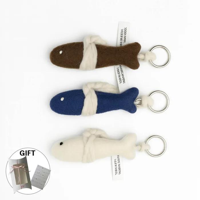 액막이 명태 키링 3종 (집들이 선물 인형)