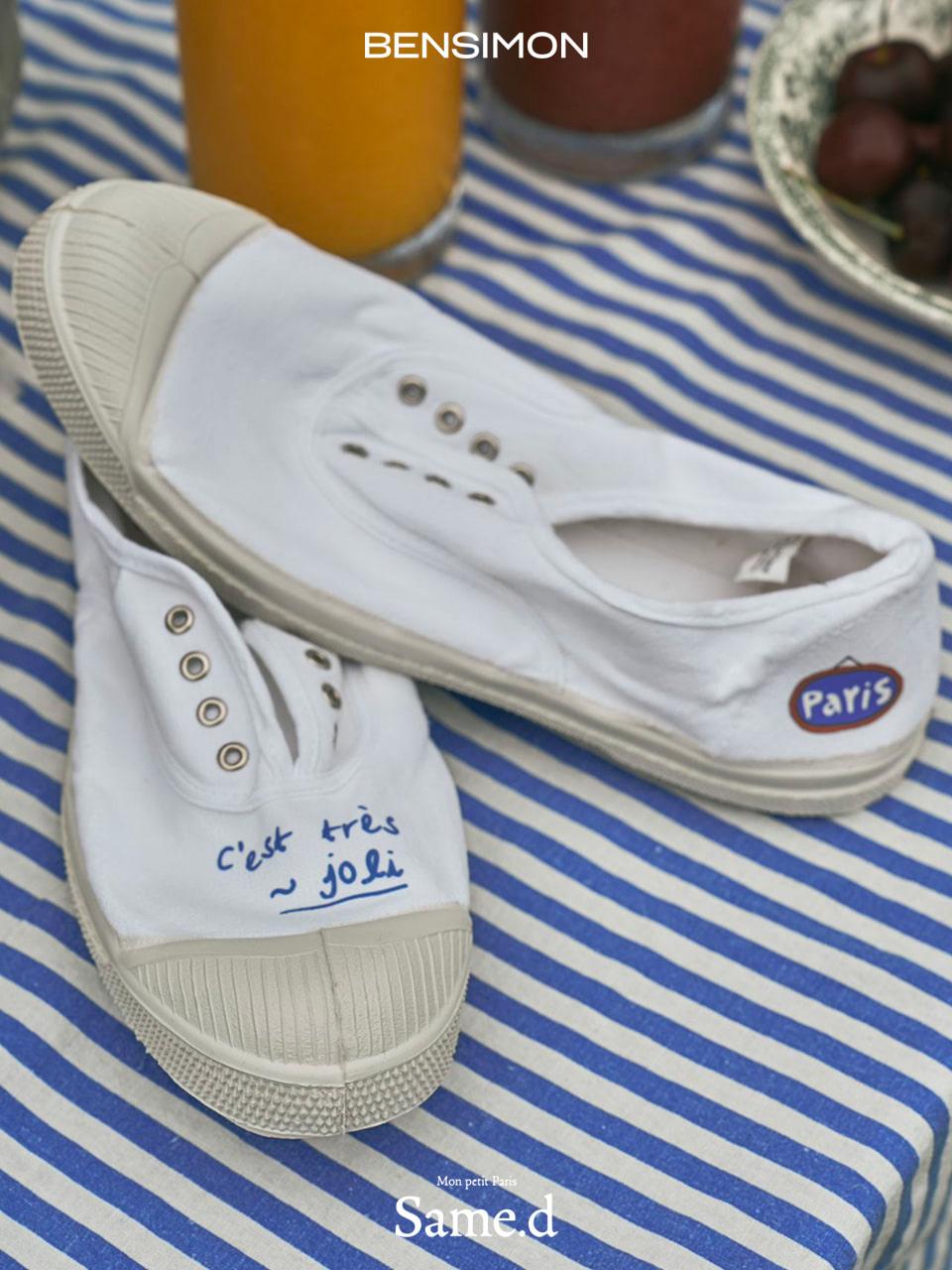 BENSIMON X SAME.D GRAPHIC ELLY - WHITE