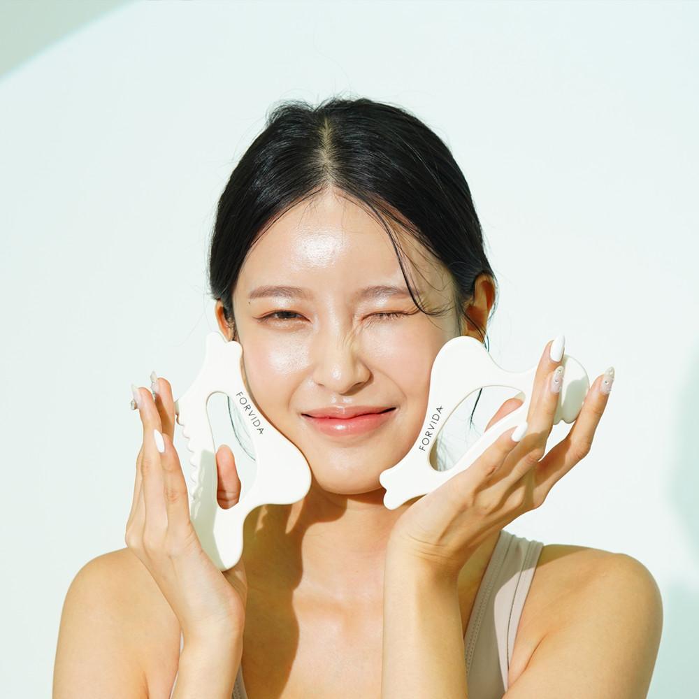 포비다 세라믹 도자기 올인원 괄사 마사지기