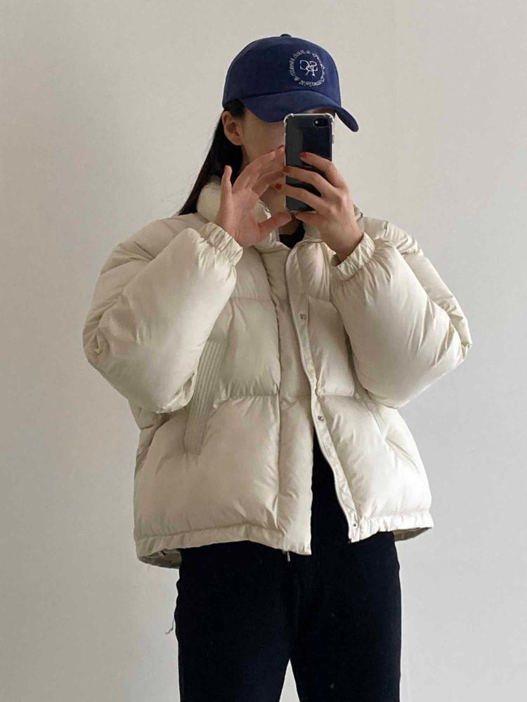 [5-10일소요]노프 하이넥 숏 웰론 여성 겨울 패딩 점퍼 4color