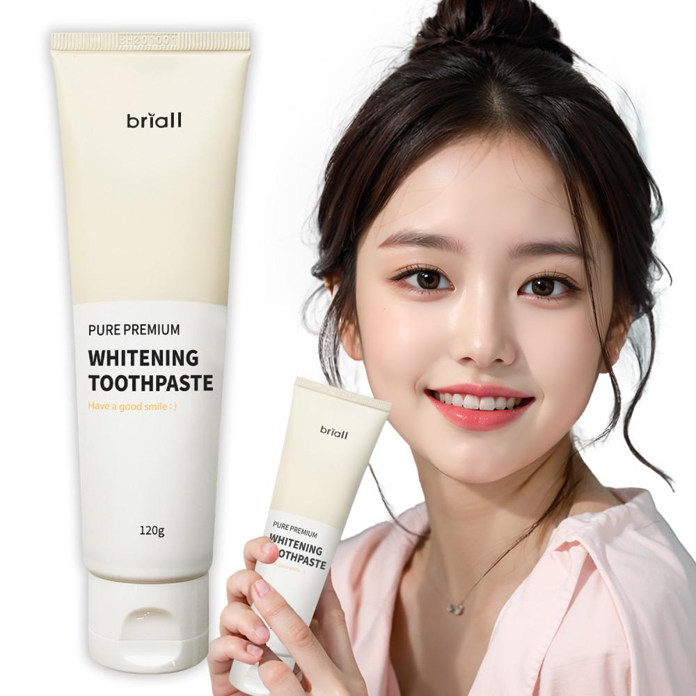 브리올 프리미엄 치아 미백 치약 서울대 부설 특허기술 120g
