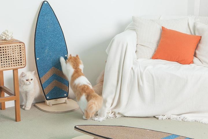 고양이 서핑보드 냥보드 스크래쳐 2colors